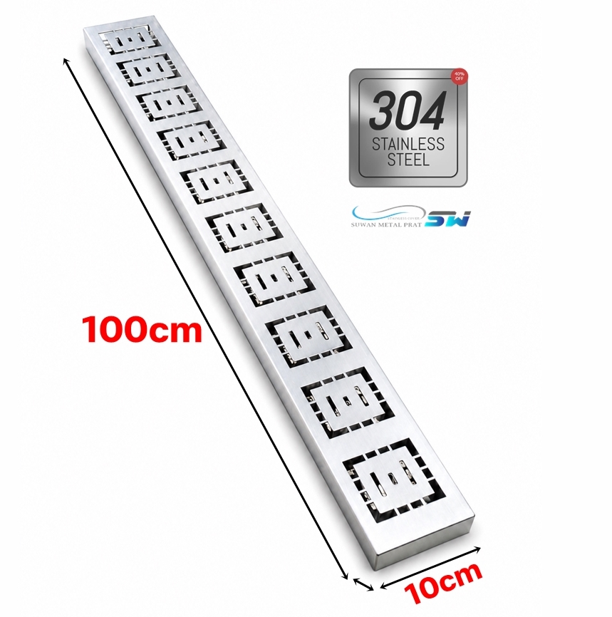 ฝาปิดรางระบายน้ำ Stainless sus304/316L
